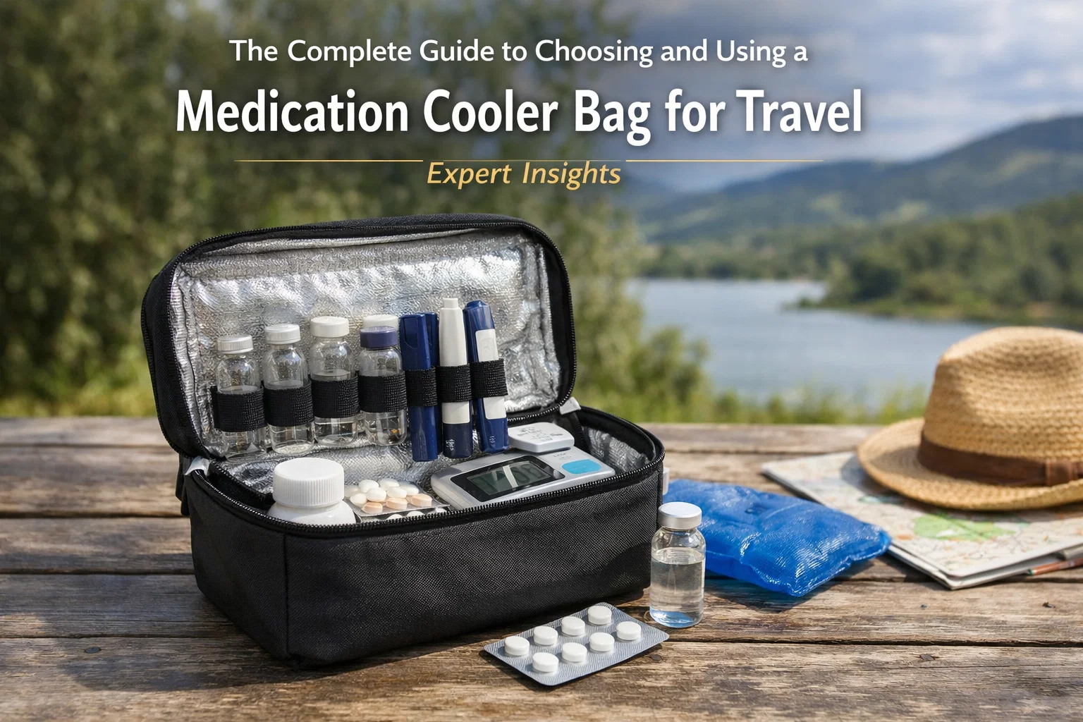 Medication Cooler Bag for Travel