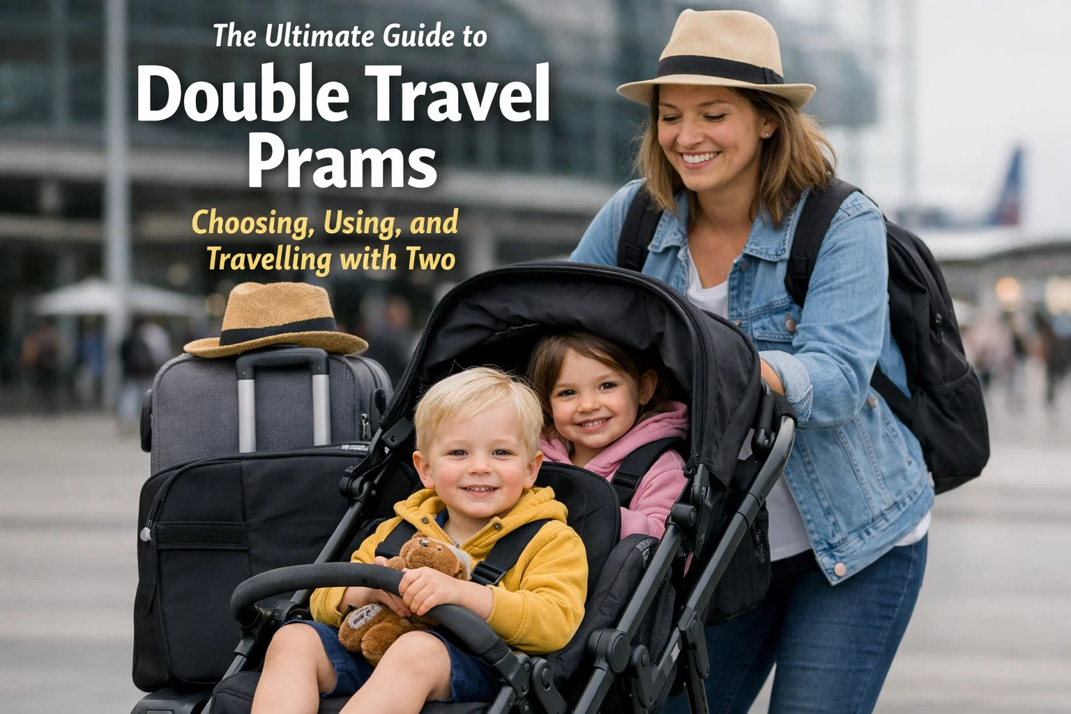 Double Travel Pram