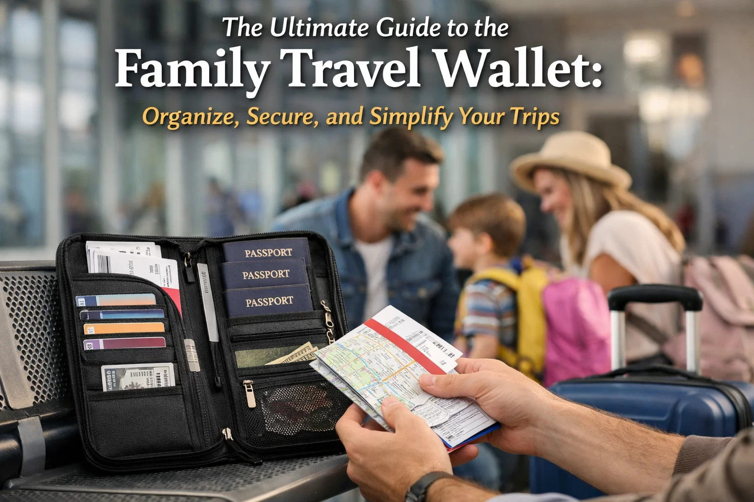 Family Travel Wallet